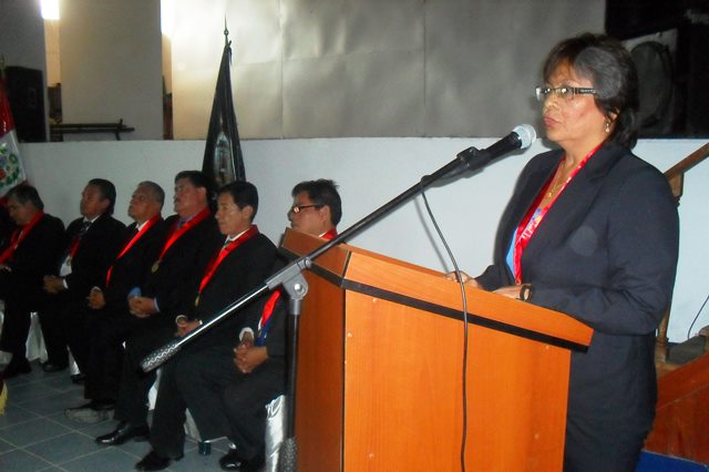 Dra. Luz Carolina Vigil, Presidenta Poder Judicial Amazonas