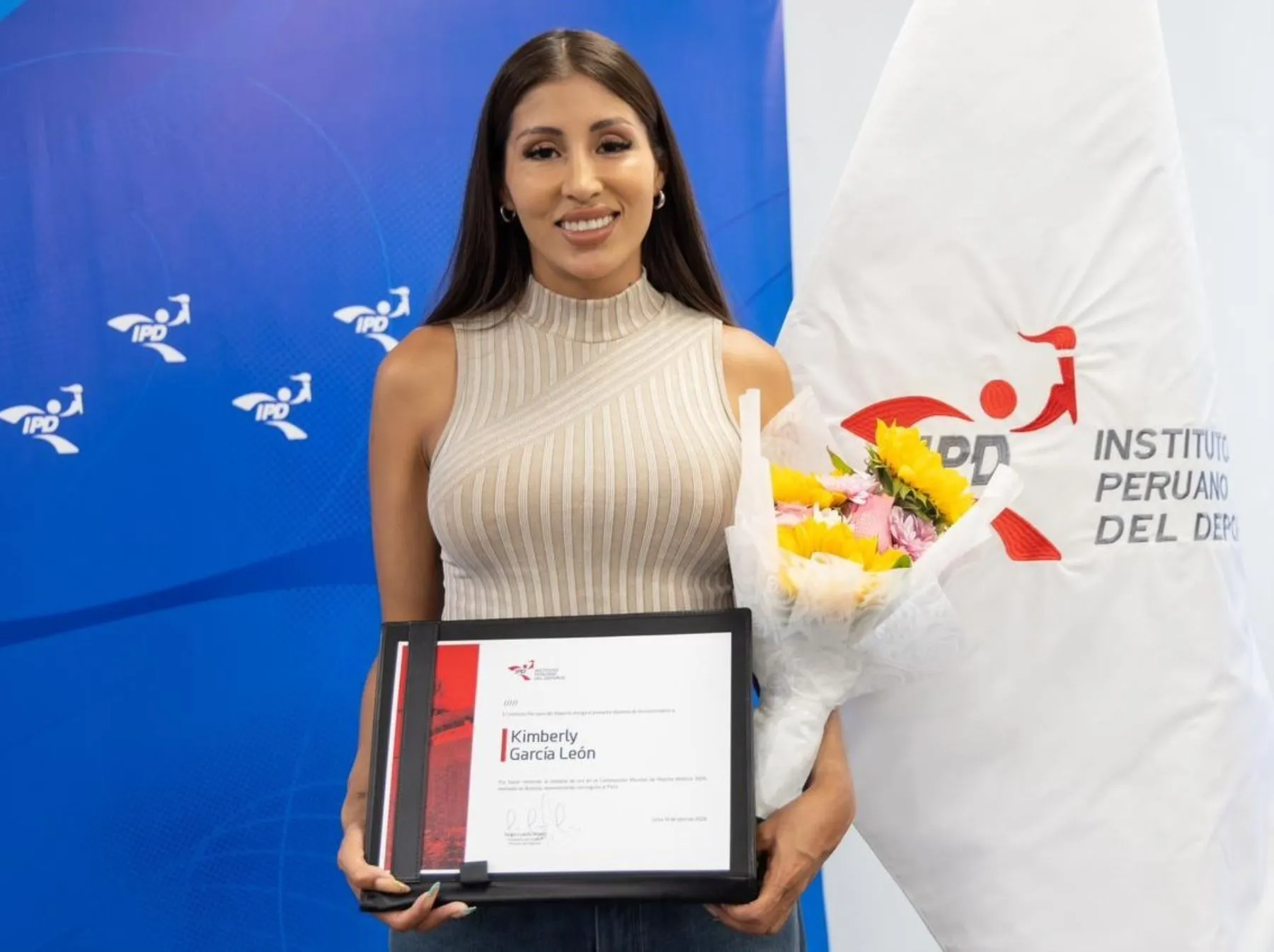 IPD rinde homenaje a Kimberly García tras ganar el título mundial de marcha atlética