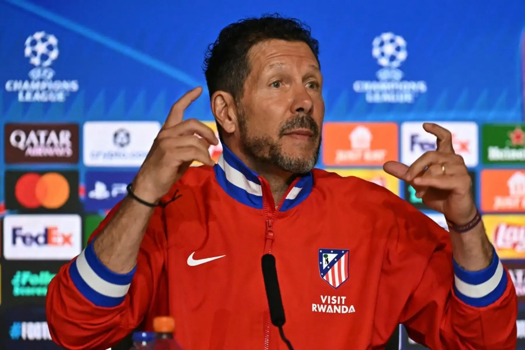 "Me entusiasma el lindo desafío de Londres", se ilusiona el 'Cholo' Diego Simeone