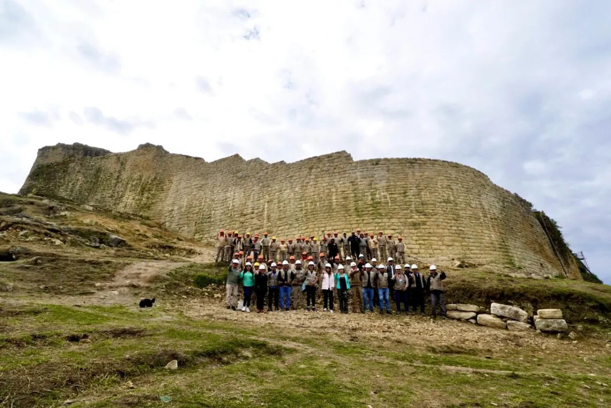 Kuélap: culminan recuperación total de la muralla sur tras colapso de 2022