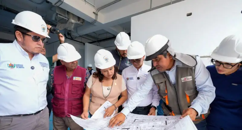 La Libertad: Obra del centro de salud Elio Jacobo con avance superior al 40%