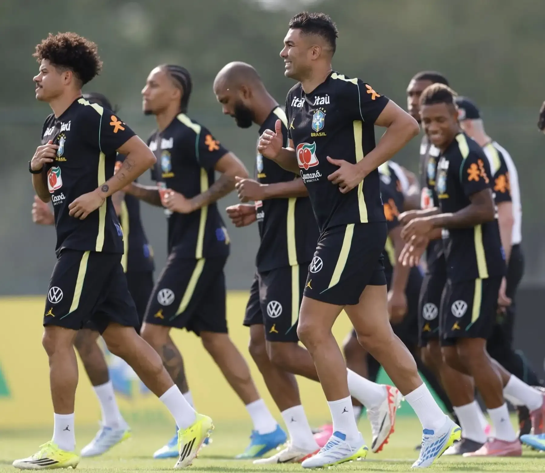 Jugadores de Brasil llegaron en helicóptero a la concentración para el Mundial 2026