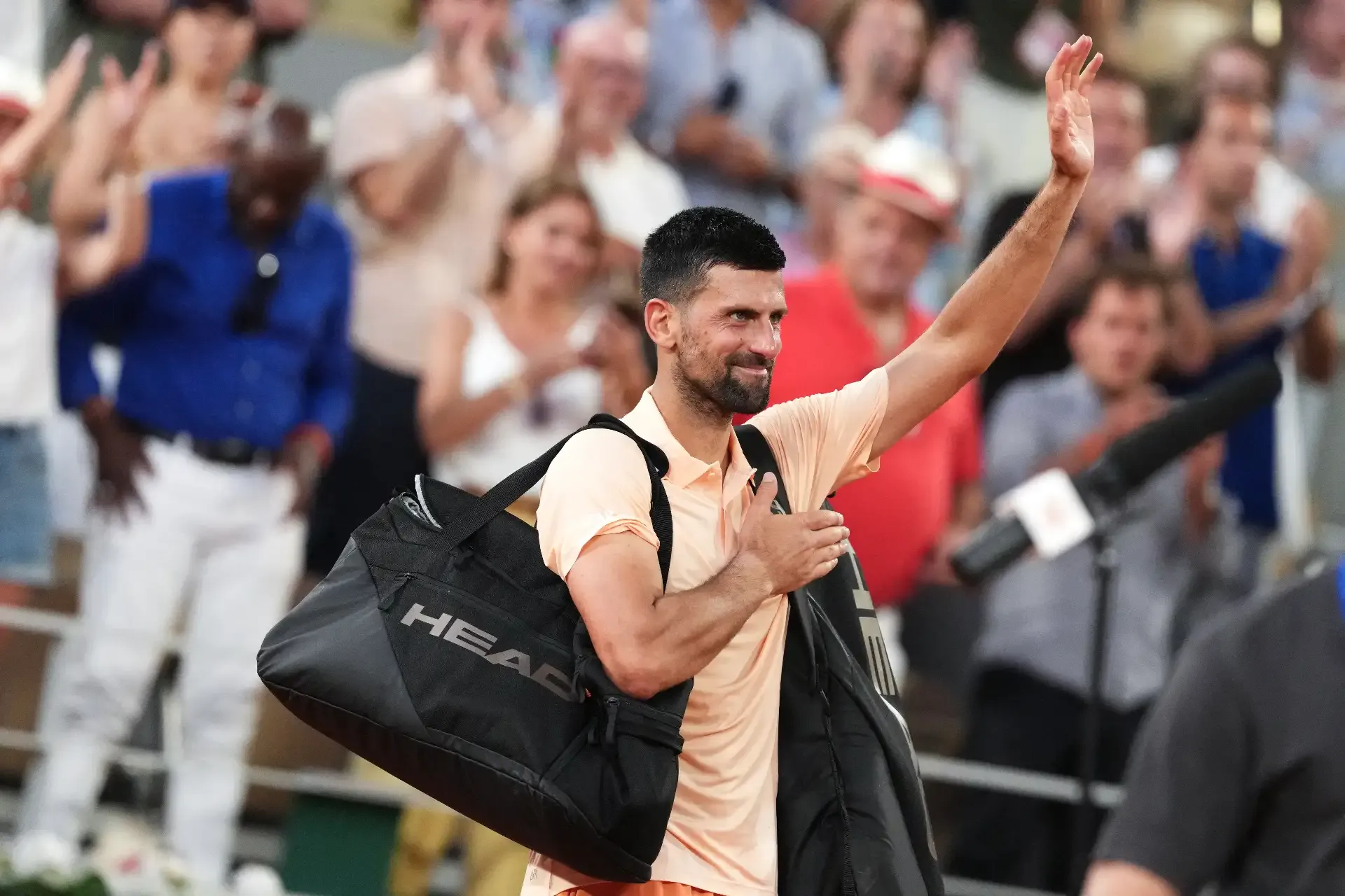 "No lo sé": Novak Djokovic acerca de si jugó su último partido en Roland Garros