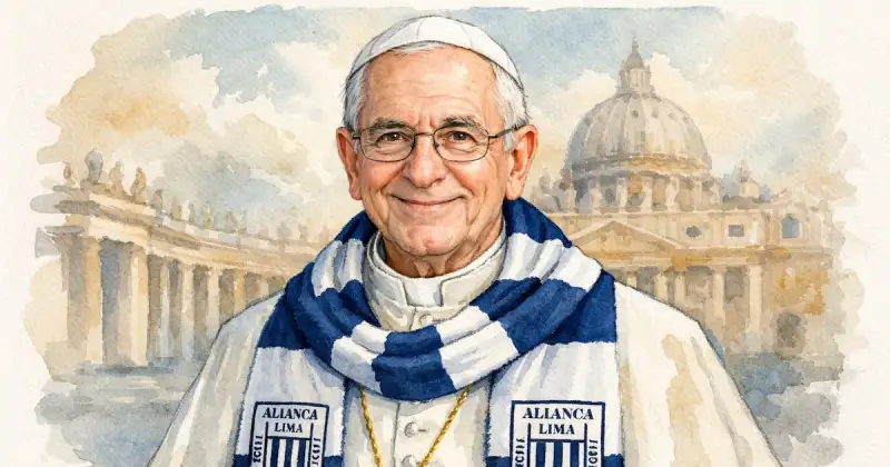 Fútbol y fe: la historia detrás de la simpatía del papa León XIV por Alianza Lima