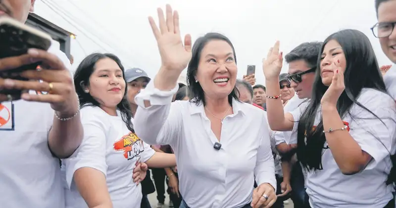 Fujimori aventaja a Sánchez en menos de tres puntos con vistas a la segunda vuelta presidencial en Perú