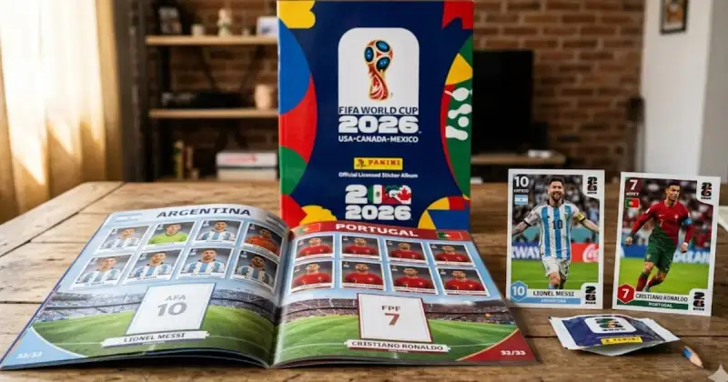 Hasta 9 dólares cuestan las figuritas de Messi y Cristiano para el álbum Panini del Mundial 2026 en Perú y completarlo demandaría unos US$1.200
