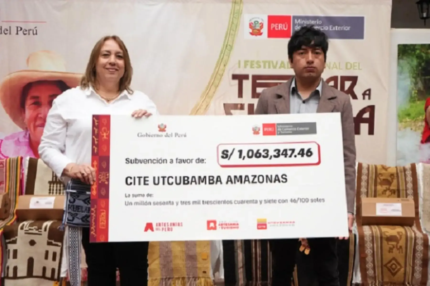 Mincetur destina más de S/1 millón al CITE Utcubamba a favor de artesanos locales