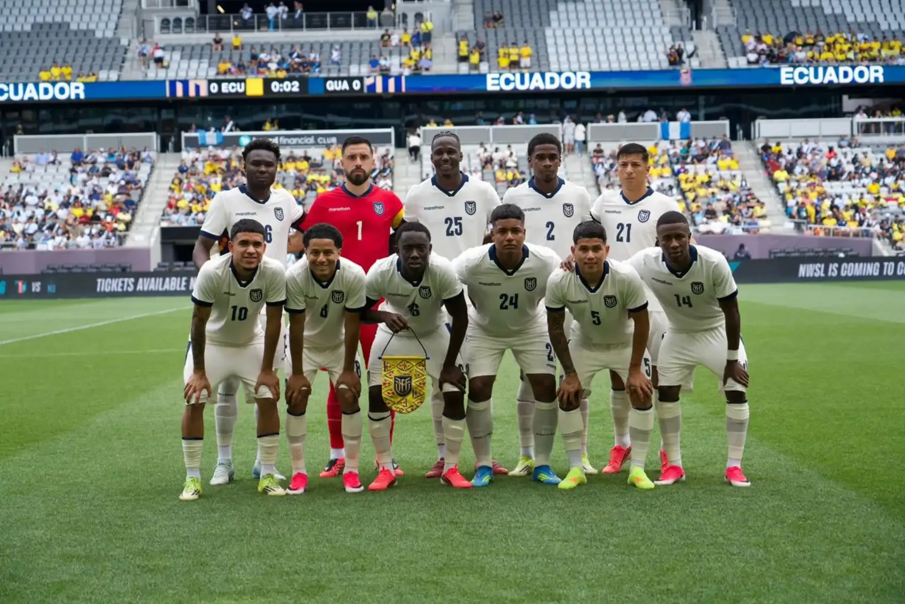 Ecuador golea 3-0 a Guatemala en su último amistoso previo al Mundial 2026