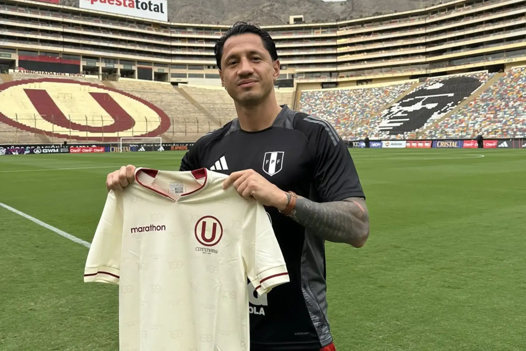 Gianluca Lapadula llegó a un acuerdo con Universitario para jugar el Torneo Clausura