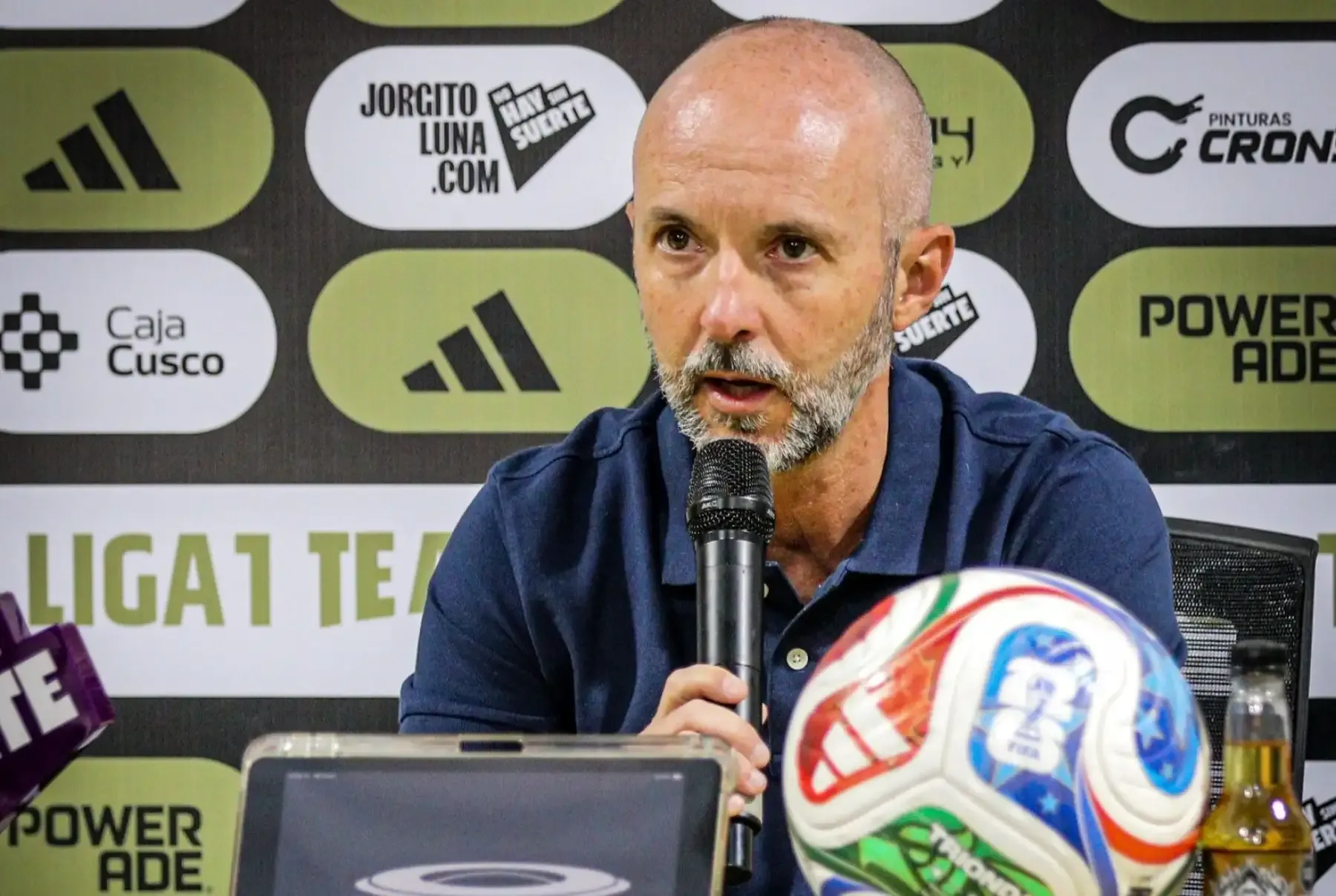 Javier Rabanal dice que su objetivo es "recuperar la identidad de juego" de Cusco FC