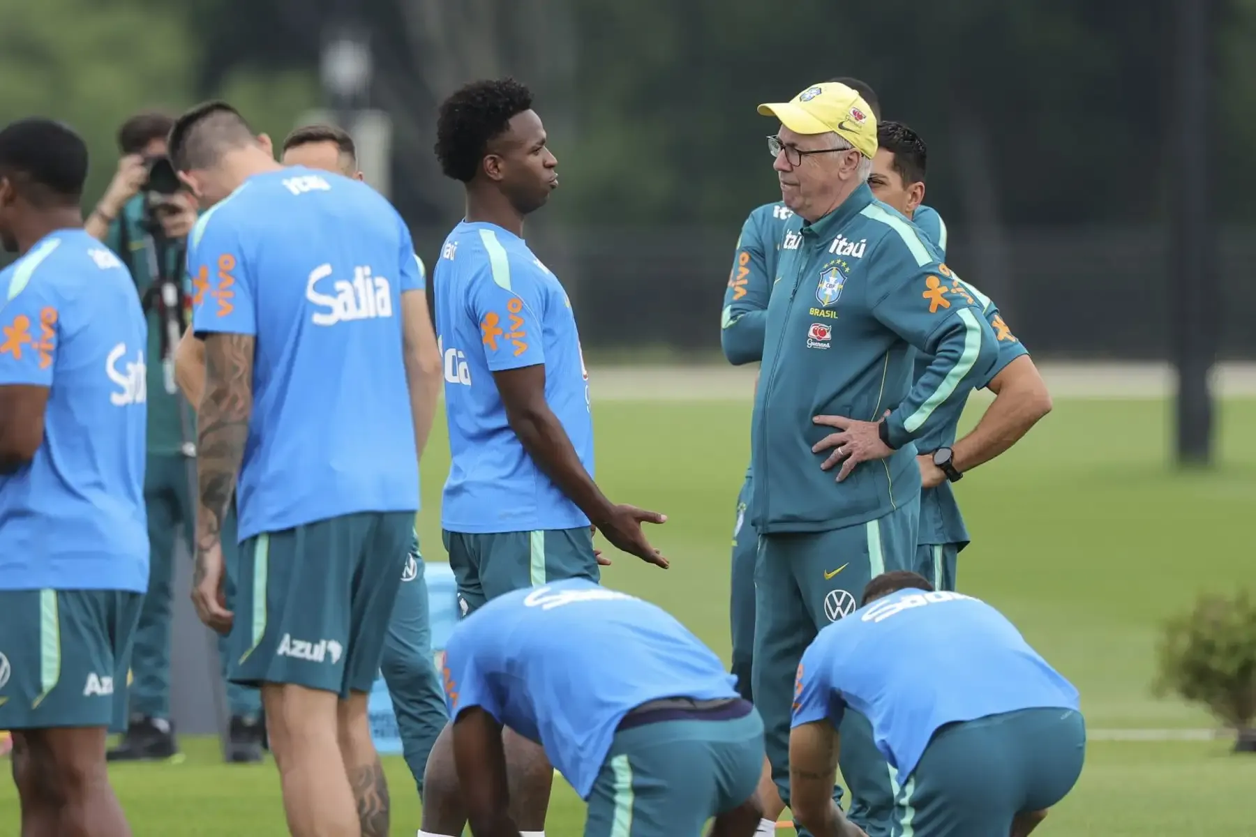 Ancelotti dice que Brasil necesita "mente y corazón" para jugar una "final" contra Japón