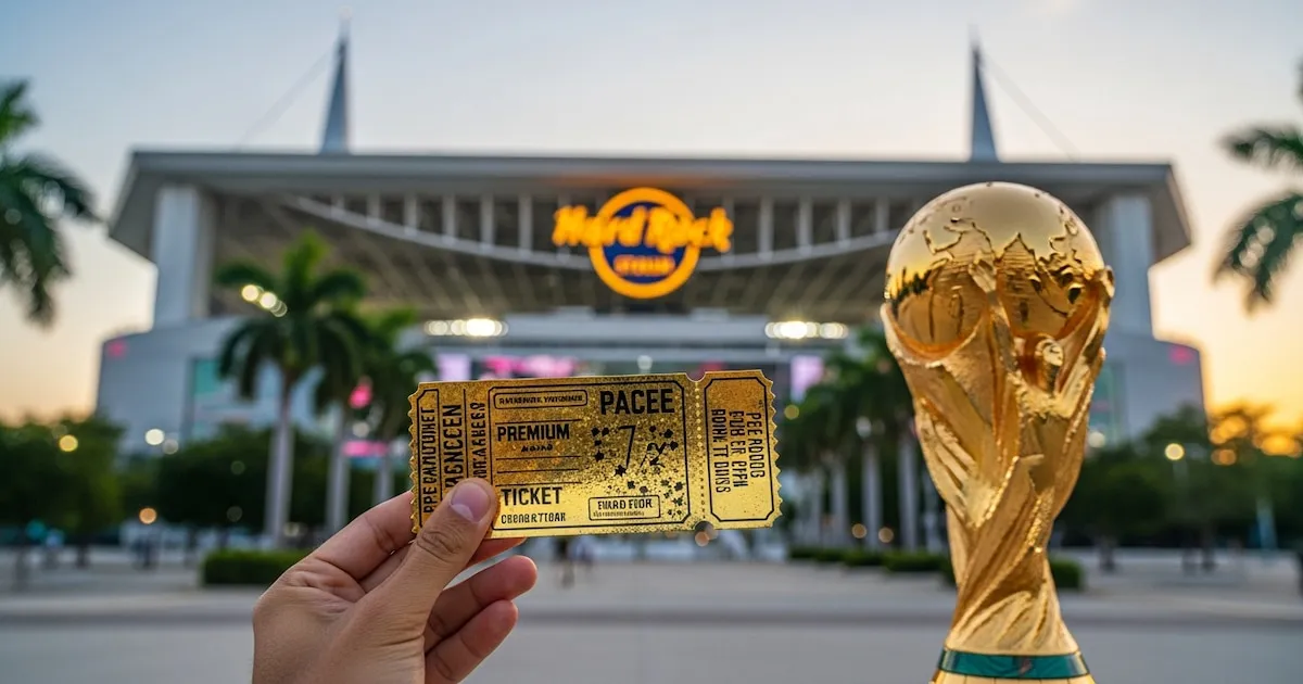 Miami se convierte en una de las sedes más caras del Mundial 2026 con boletos de hasta USD 2.000