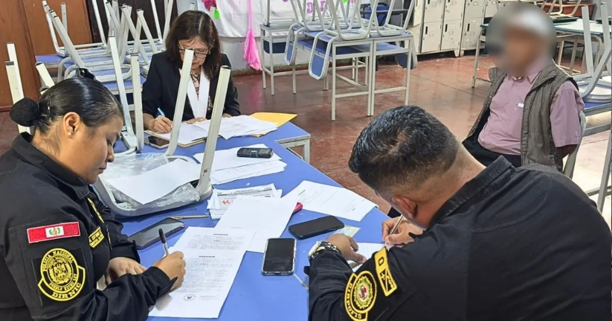 El Poder Judicial ordena la liberación del hombre de 81 años acusado de rayar cédulas en Los Olivos