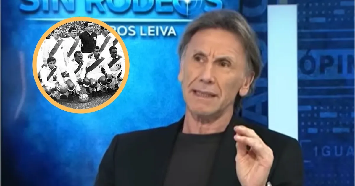 Ricardo Gareca decepcionado por la ausencia de ‘cracks’ en la selección: “Yo juntaba figuritas de Perú del Mundial de México 1970″