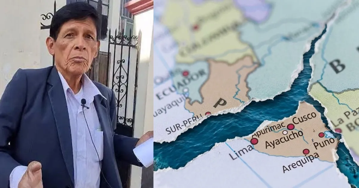 Dirigente de Arequipa revive propuesta para crear una una república independiente con siete regiones del sur del Perú