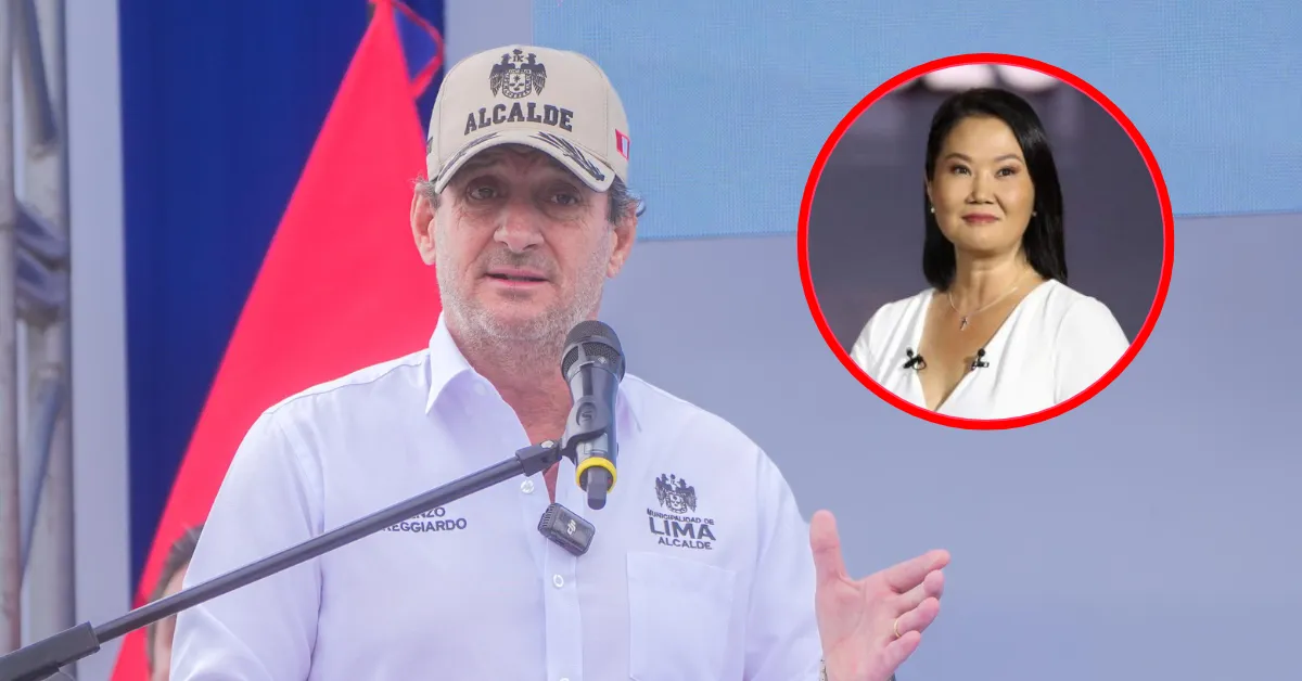 Alcalde de Lima, Renzo Reggiardo busca unir fuerzas con Keiko Fujimori por la prevención de desastres y seguridad ciudadana