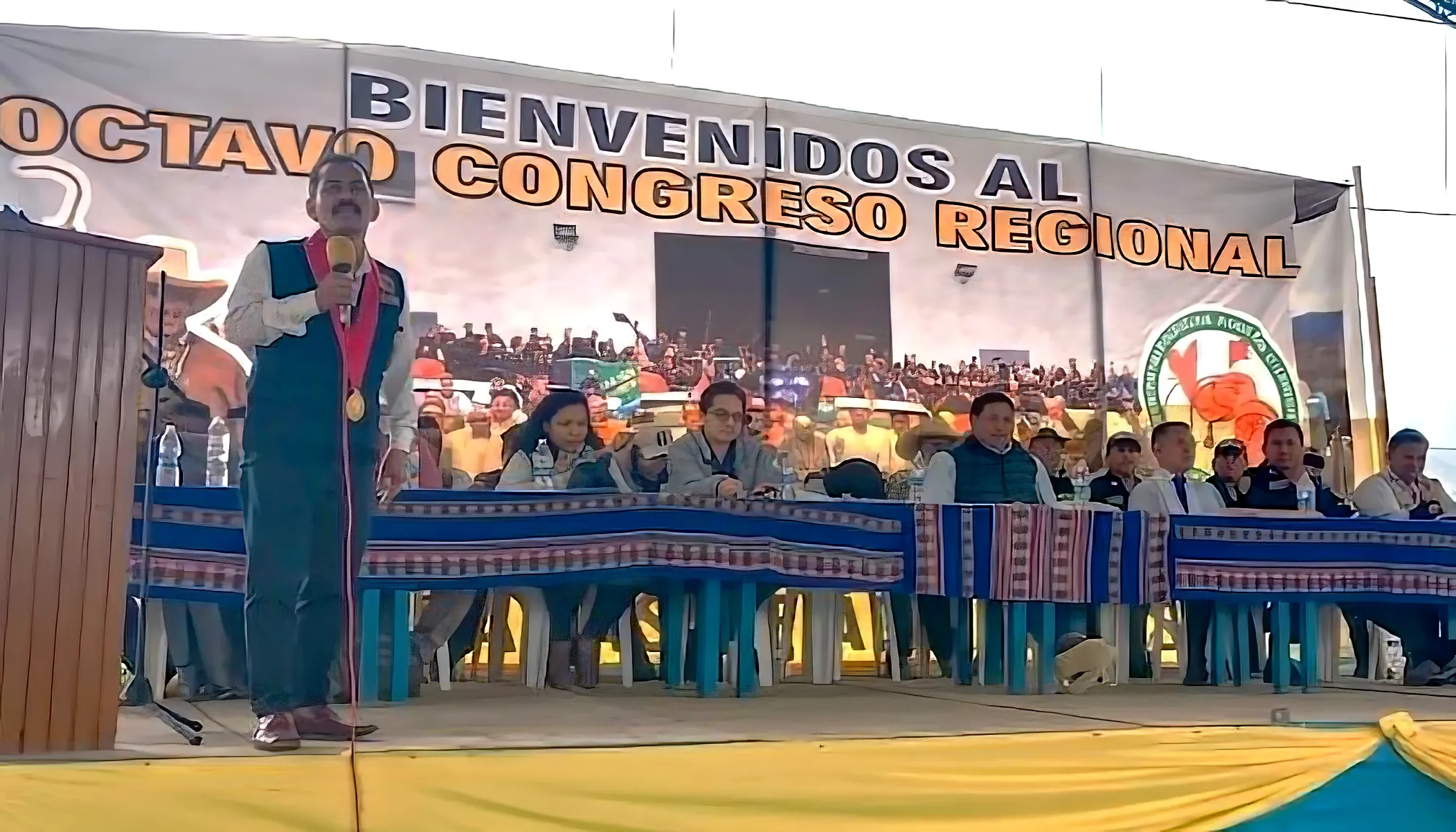Ministerio Público fortalece coordinación interinstitucional en VIII Congreso Regional de Rondas Campesinas en Amazonas