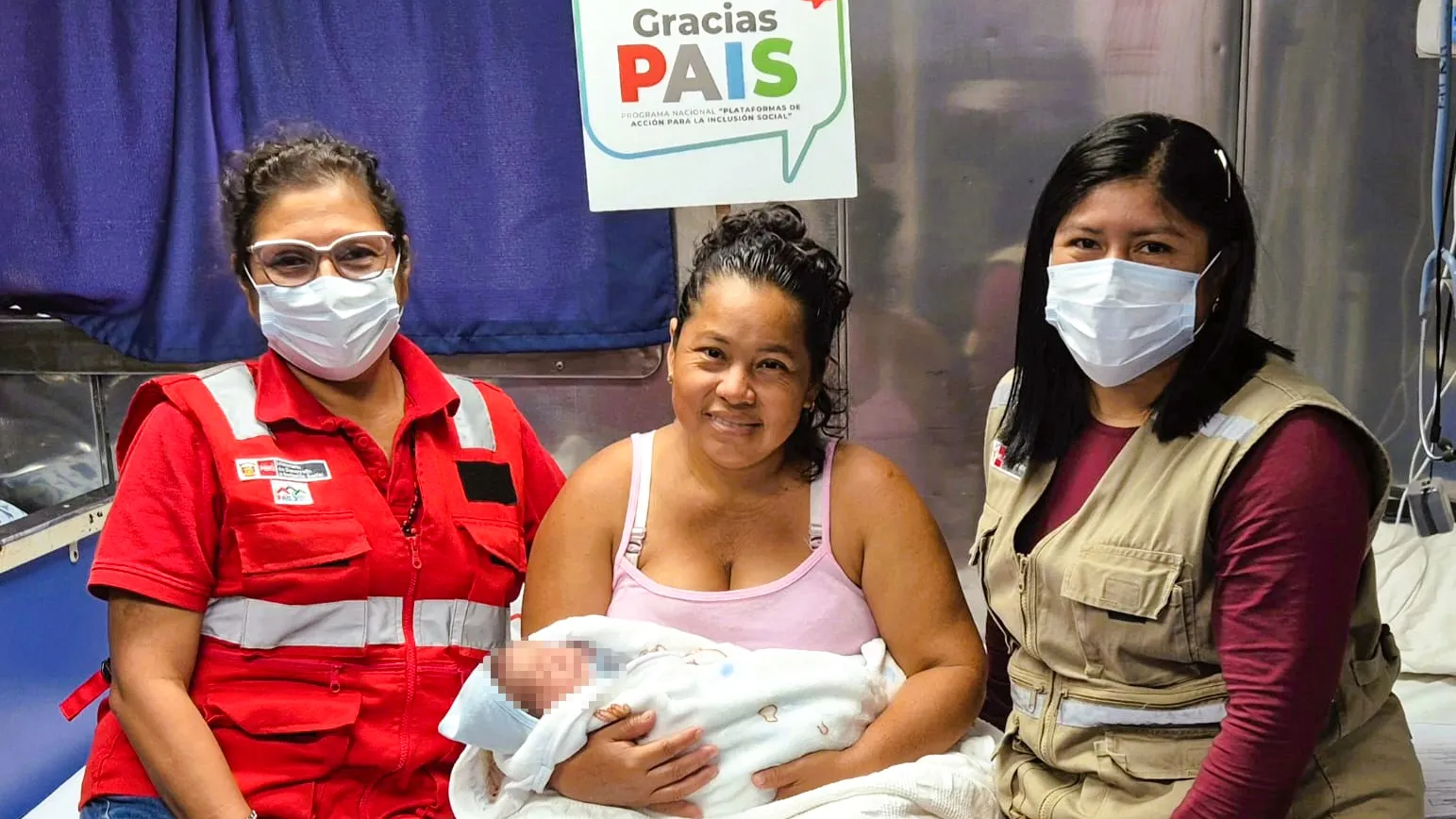 Bebés nacen seguros en la Amazonía gracias a atención médica de las PIAS en Loreto