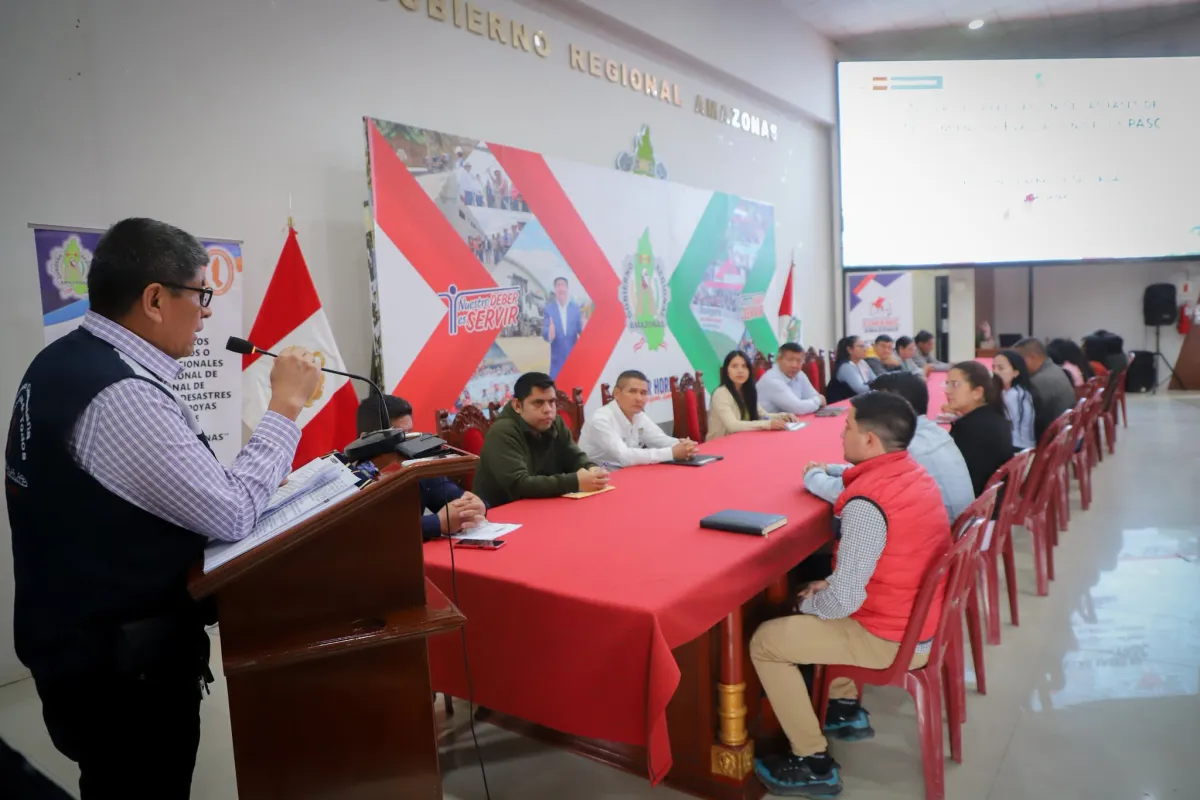 Gobierno Regional Amazonas y Mininter fortalecen capacidades en seguridad ciudadana durante segunda jornada de capacitación