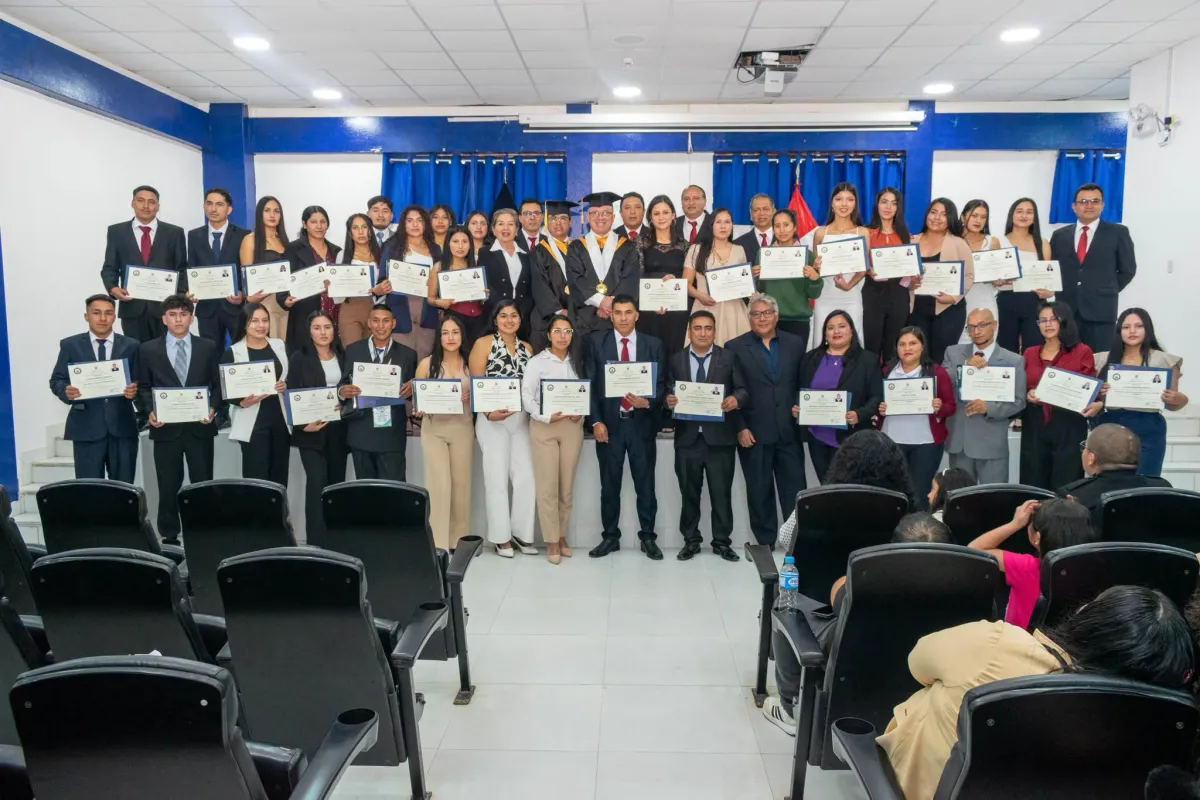 Instituto Tecnológico Perú-Japón de Chachapoyas otorga 46 títulos profesionales en ceremonia institucional