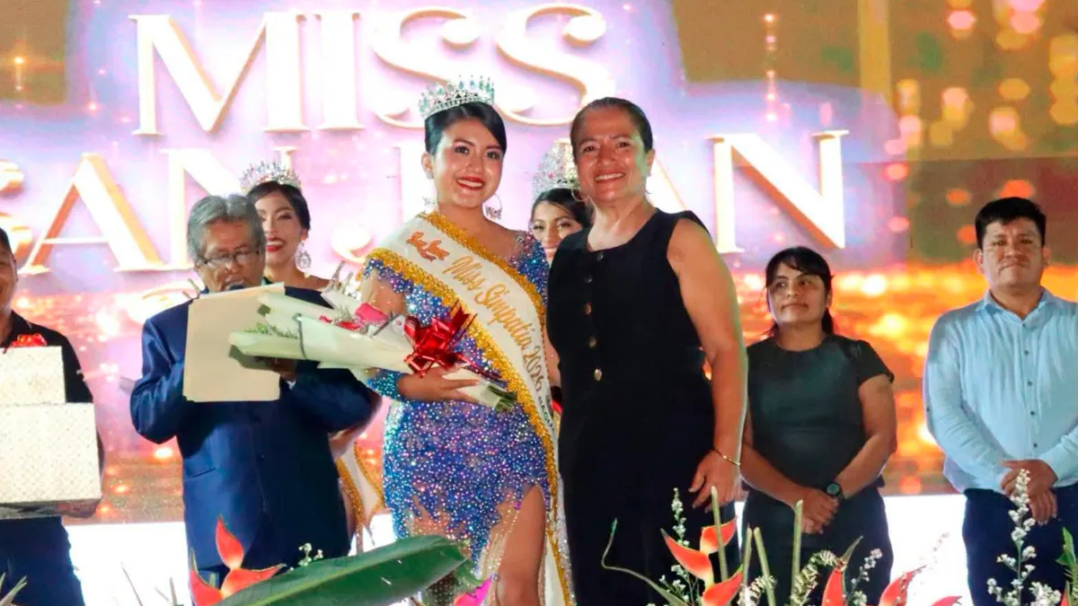 Dana Yadira del Pilar Pintado Abanto fue coronada Miss San Juan Bagua 2026