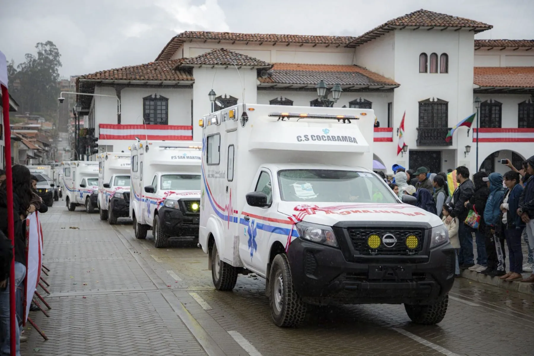 Tres nuevas ambulancias reforzarán atención en situaciones de emergencia en hospital de Chachapoyas