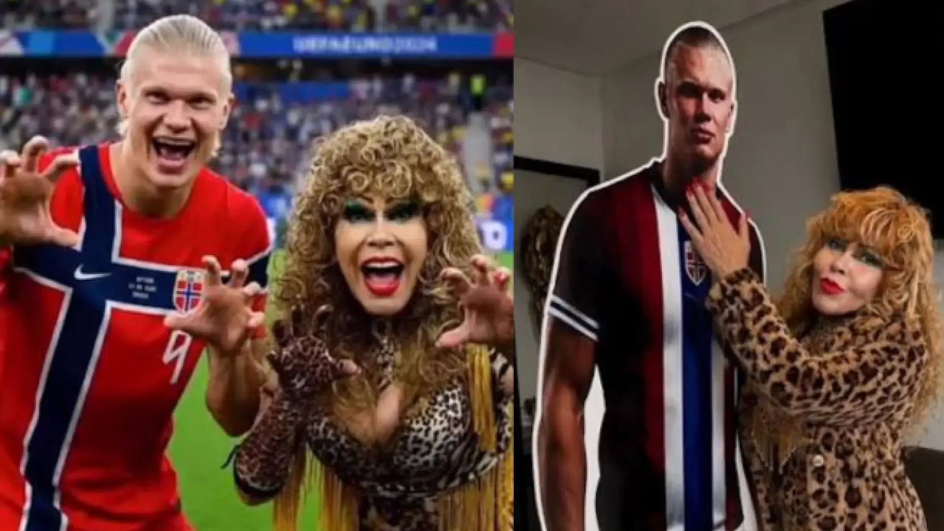 A Erling Haaland le ha salido una nueva fan, La Tigresa del Oriente: "Te mando garras vikingas"