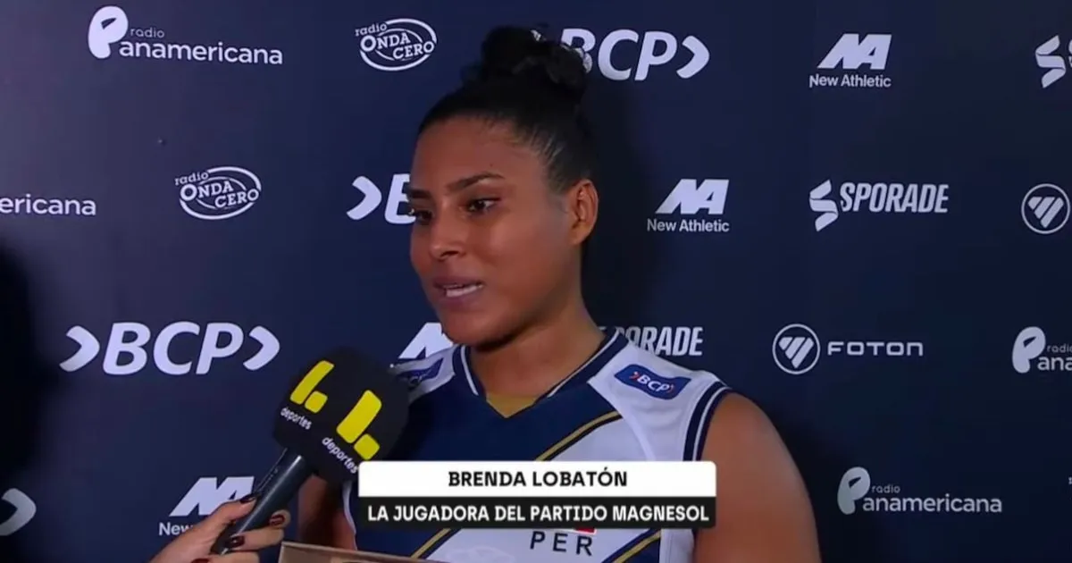 Brenda Lobatón se sincera tras victoria de Perú ante Bolivia en Copa Sudamericana de Vóley 2026