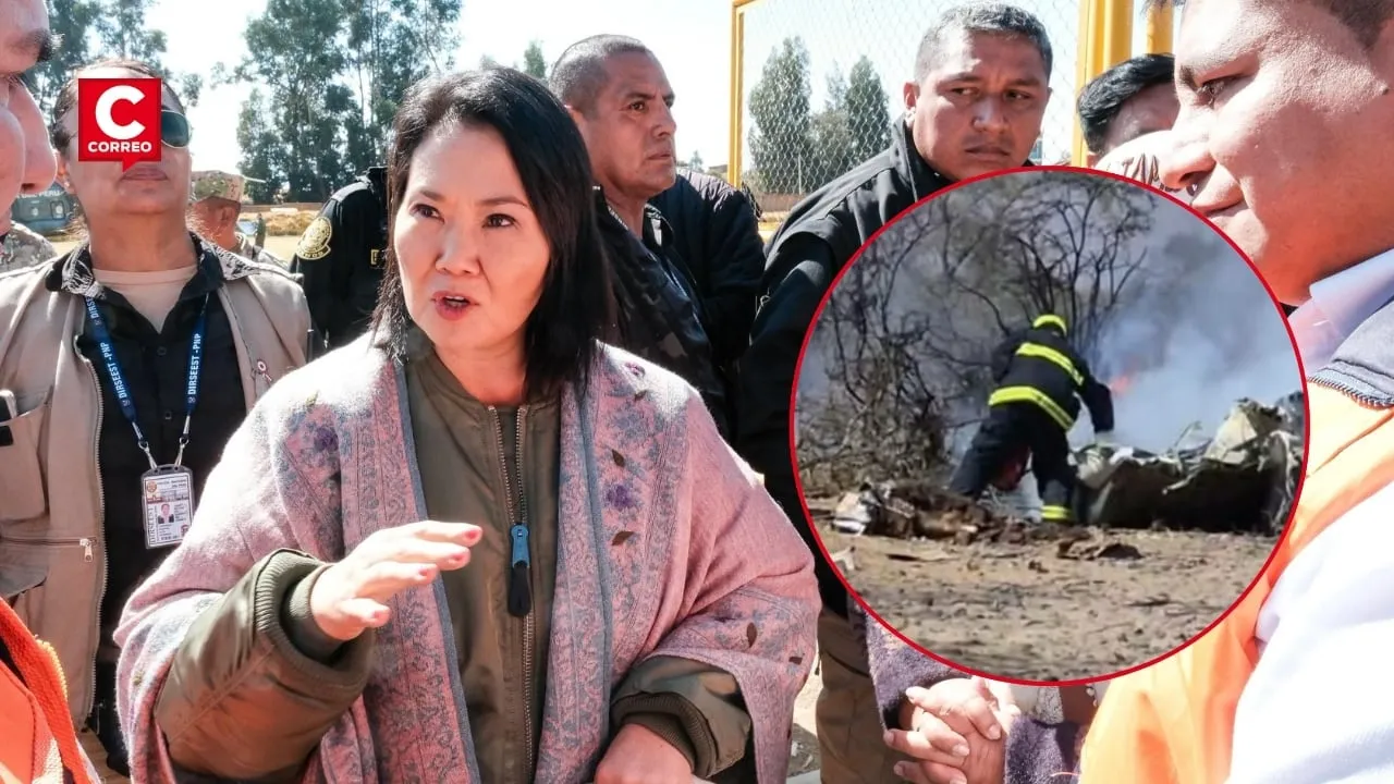 Keiko Fujimori sobre tragedia aérea en Nasca: “Se está evaluando la suspensión temporal del aeropuerto de Pisco”