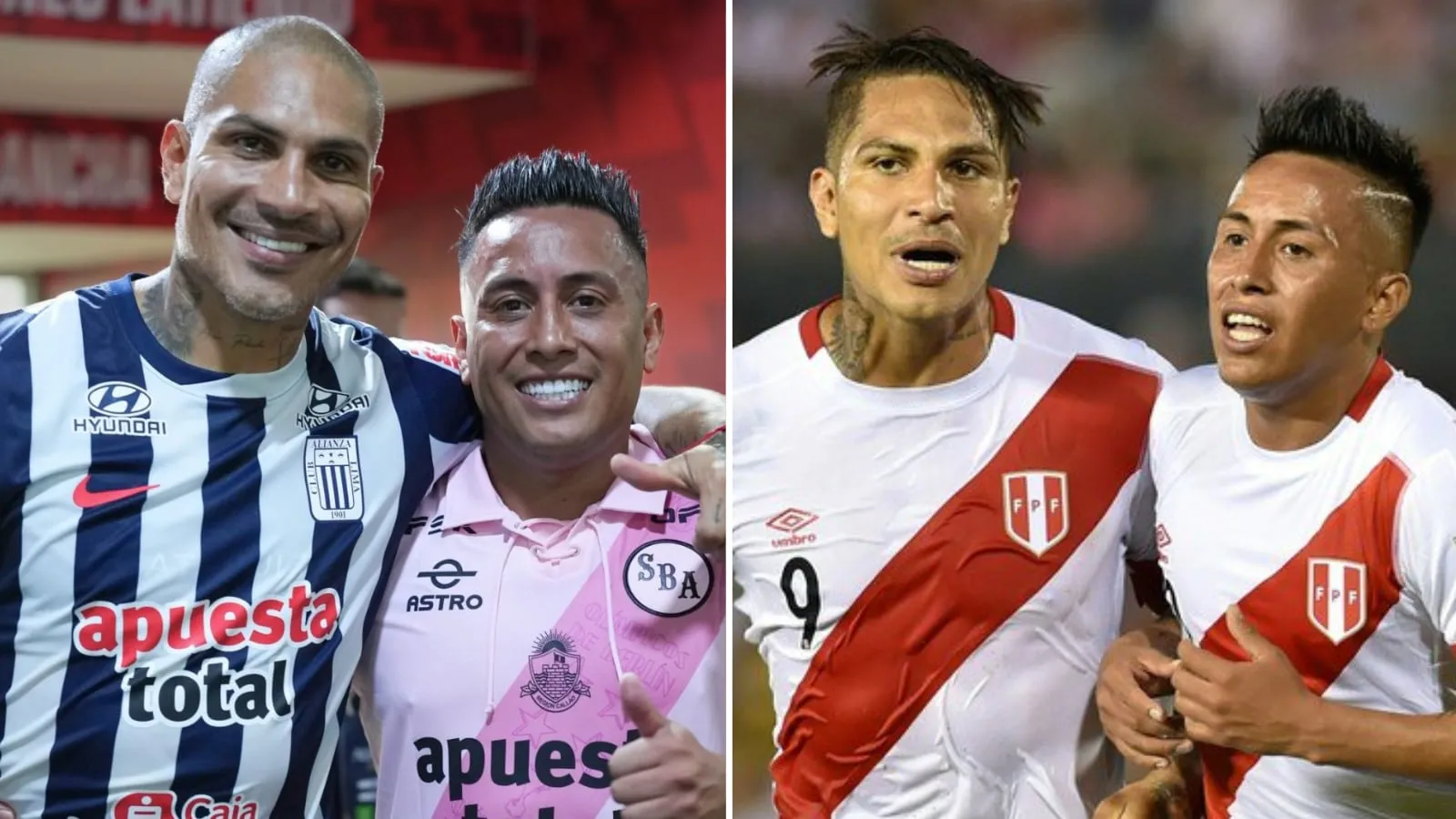 Paolo Guerrero y Christian Cueva protagonizan emotivo reencuentro tras el Alianza Lima vs. Sport Boys