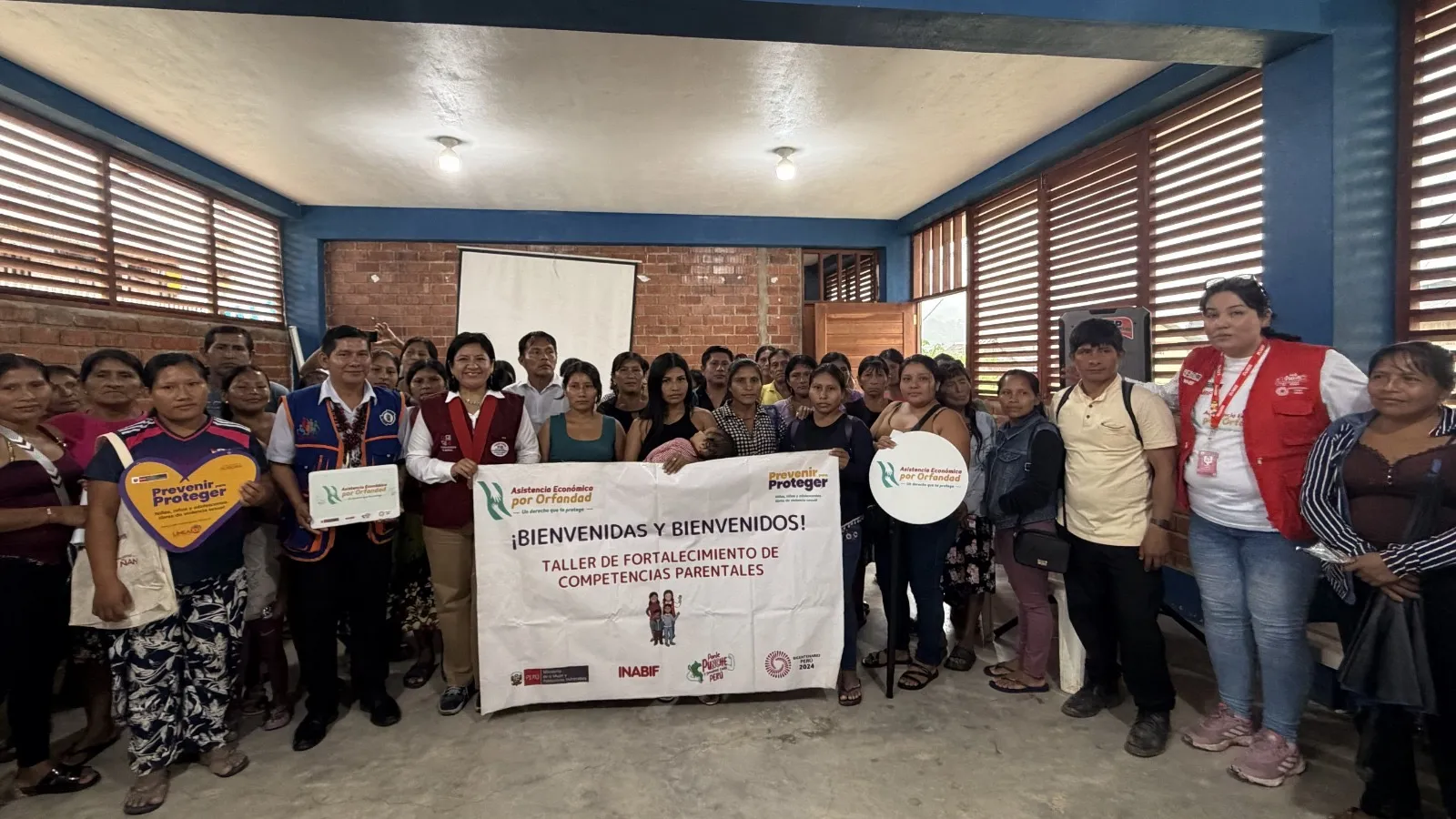Inabif promueve entornos seguros y de protección en familias de comunidades nativas de Amazonas