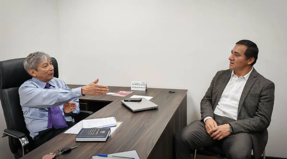 Municipalidad Provincial de Chachapoyas coordina con senador José Arista continuidad de proyectos de inversión pública