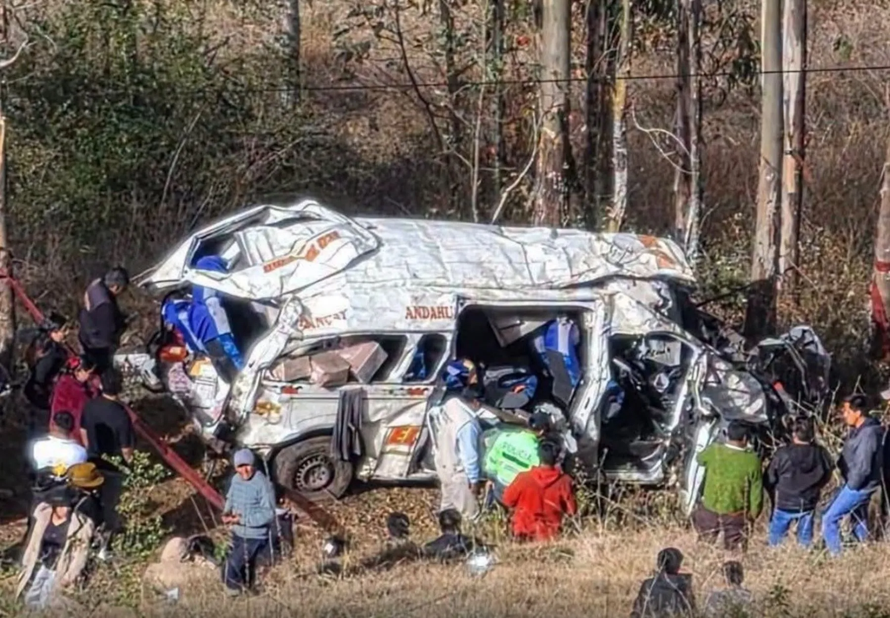 Tragedia en Apurímac: PNP identifica a las seis víctimas mortales de despiste de vehículo