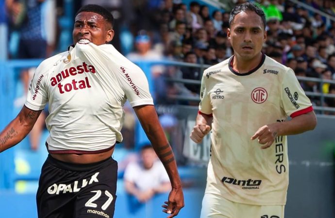formación del partido de Liga 1 Perú Torneo Apertura