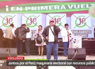 Denuncian presunto uso de trabajadores del Congreso en campaña electoral de Roberto Sánchez