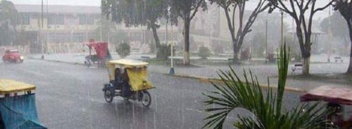 Lluvias de moderada intensidad en la selva: Los departamentos afectados